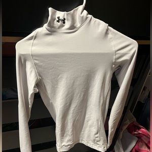 White Under Armour Compression Shirt